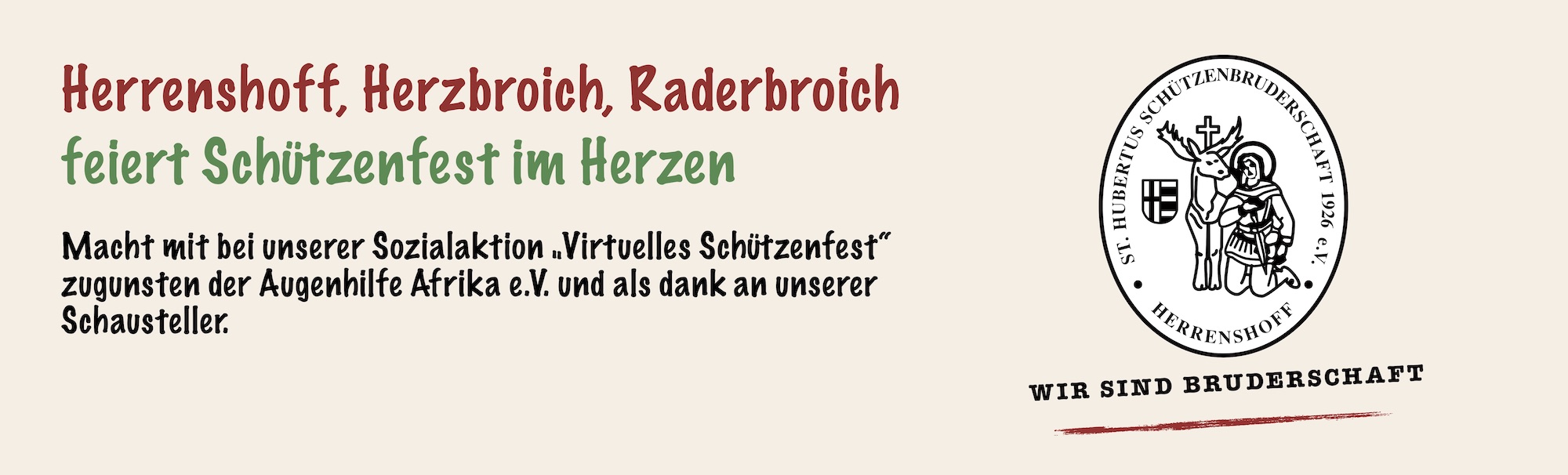 Banner Virtuelles Schuetzenfest